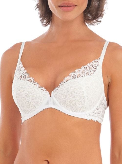 Raffine reggiseno scollatura profonda, bianco WACOAL