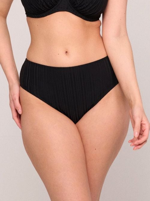 Kiruna slip per bikini a vita alta, nero PRIMADONNA SWIM