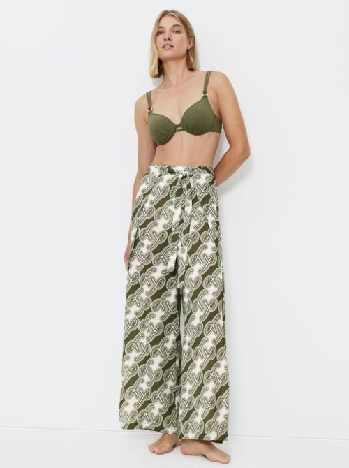 Beach MyWear Pantaloni Pareo, verde TRIUMPH BEACHWEAR