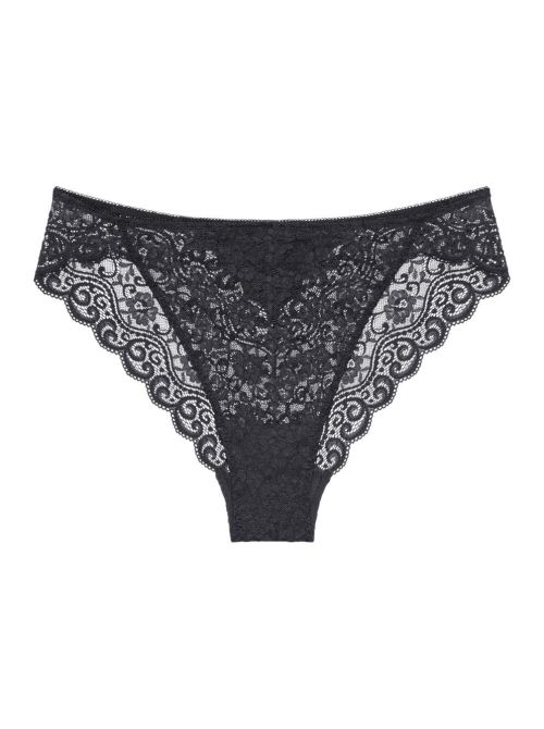 Amourette Highleg Tai slip, nero