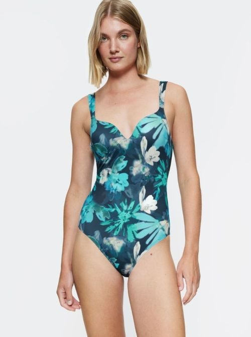Summer Fleur OWP costume intero con ferretto TRIUMPH BEACHWEAR