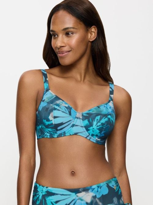 Summer Fleur W02 reggiseno per bikini con ferretto TRIUMPH BEACHWEAR