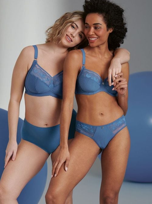 Sita shorty a vita bassa, blu