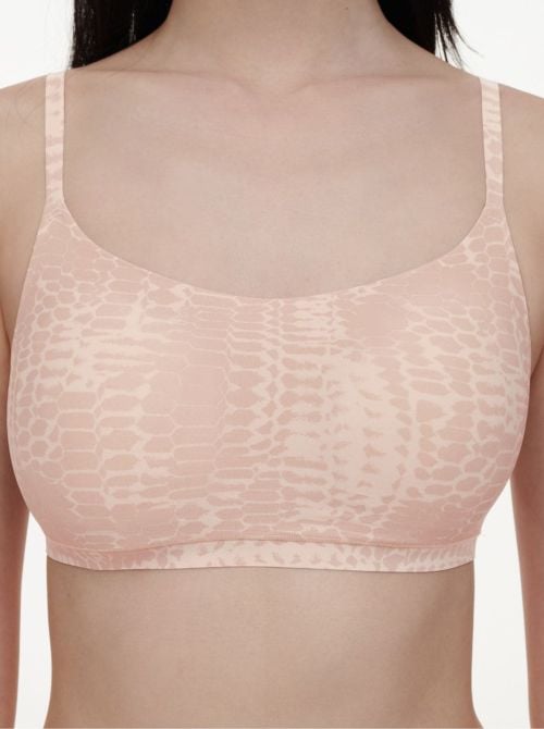 SoftStretch bralette imbottita, snake print CHANTELLE