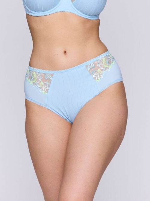 Deauville Slip a vita alta, milky blue PRIMADONNA