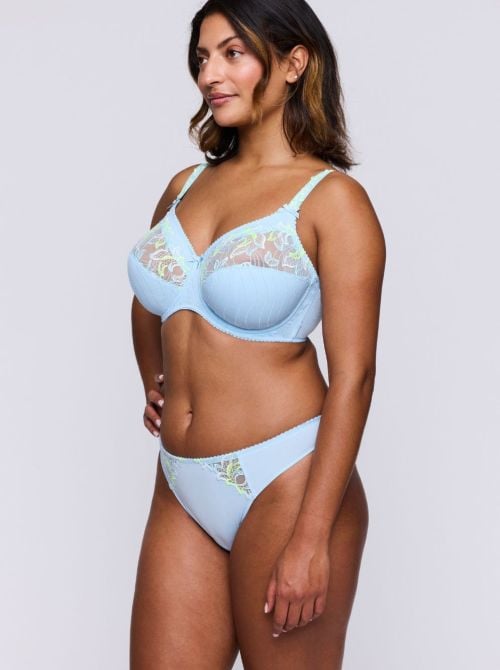 Deauville perizoma, milky blue PRIMADONNA