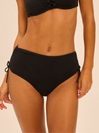 Select bikini bottom, black