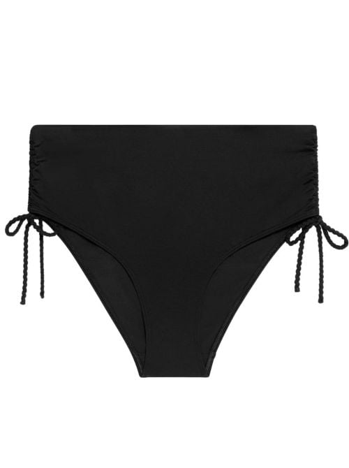 Select slip a vita alta per bikini, nero