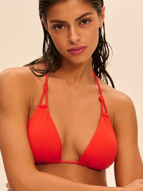 Select triangolo per bikini senza ferretto , orange
