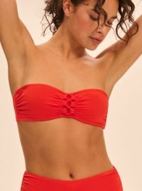 Select reggiseno a fascia per bikini , orange