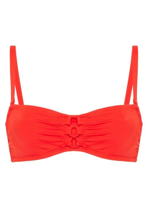 Select bikini bandeau bra, orange