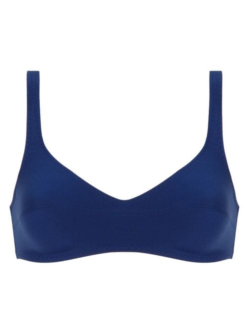 Pretty triangolo con ferretto per  bikini, blu notte