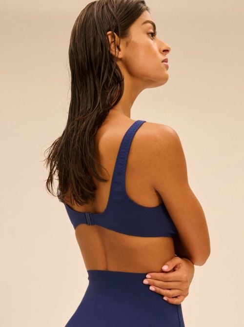 Pretty bikini top, blue