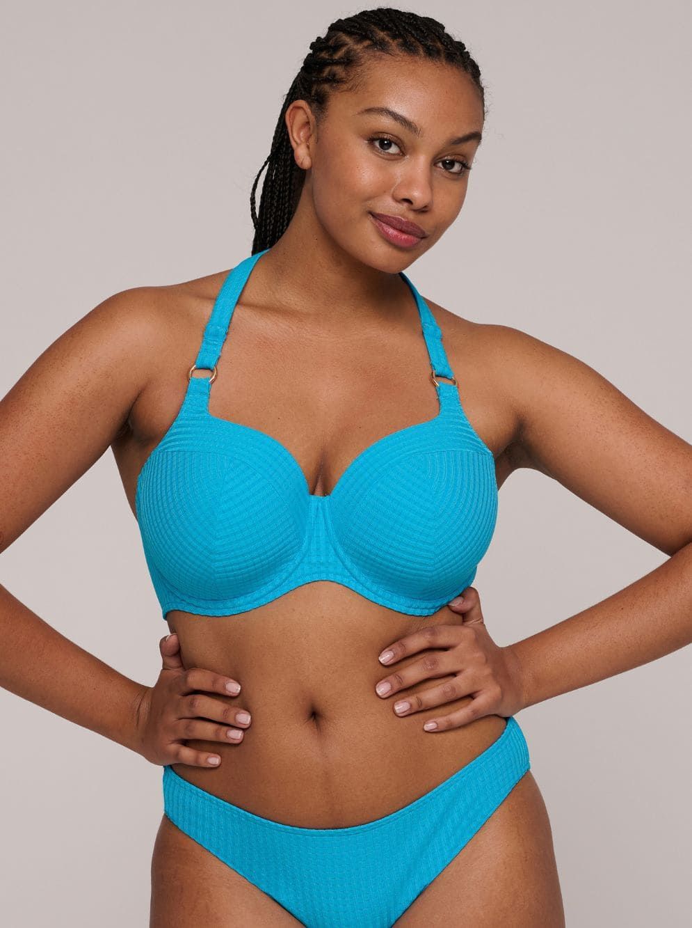 Dobreva Donna Reggiseno Invisibile Senza Ferretto con Imbottito Beige