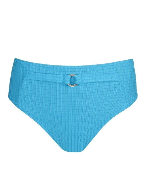 Kochi slip per bikini a vita alta, turchese
