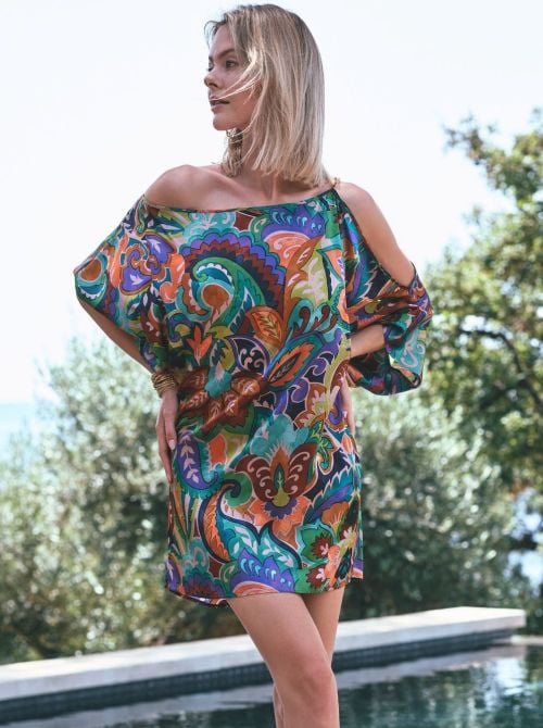 Athena camicia in seta MARJOLAINE