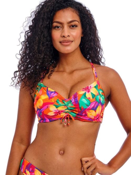 Sun Haze bralette per bikini, mandarin
