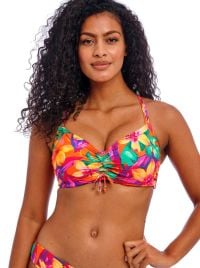 Sun Haze bralette per bikini, mandarin