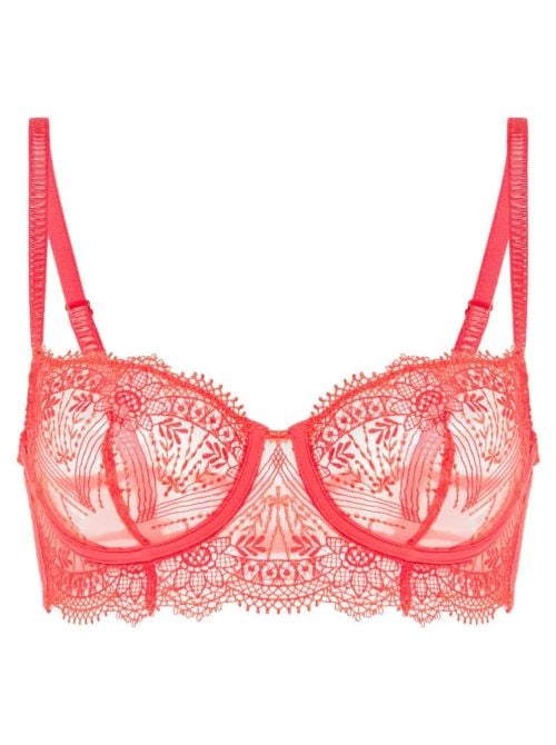 Allure bralette con ferretto, arancione
