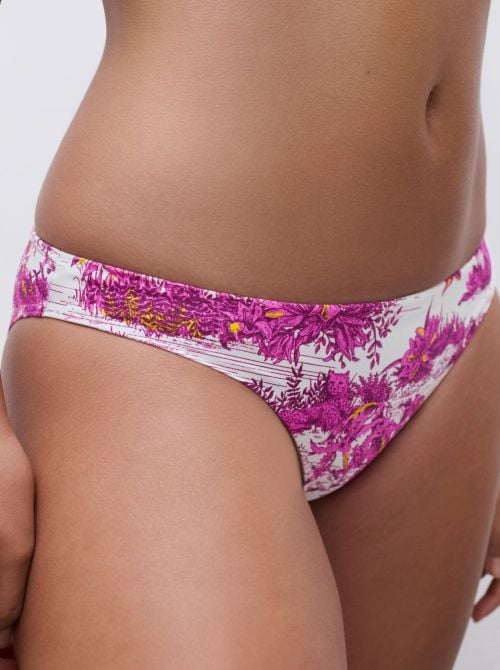 Sauvage slip per bikini, giungla bianca