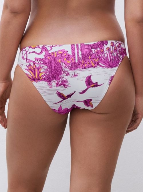 Sauvage slip per bikini, giungla bianca