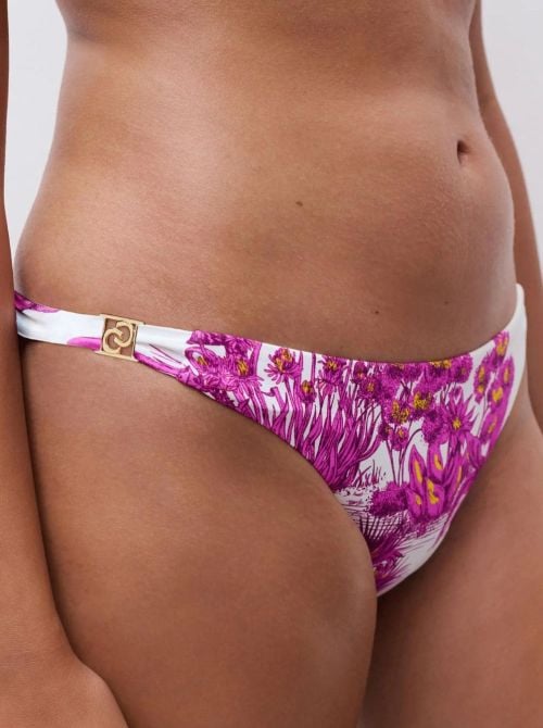 Sauvage  bkini brief, white jungle CHANTELLE