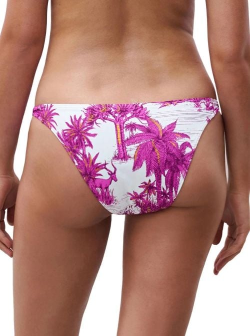 Sauvage slip per bikini, giungla bianca