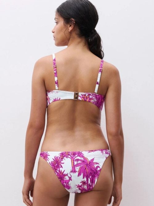 Sauvage slip per bikini, giungla bianca