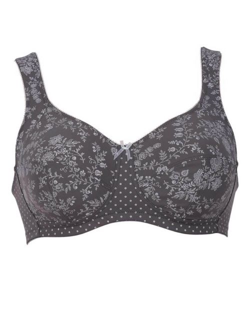 Nice 5878 - non-wired bra, grey