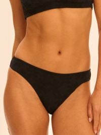 Folie slip per bikini, nero