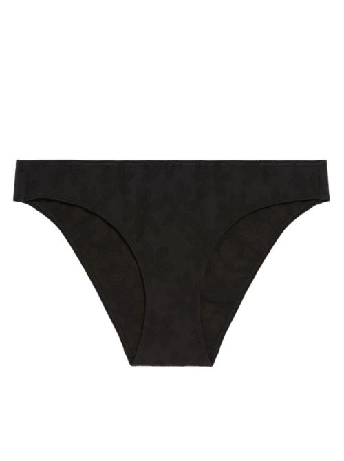 Folie slip per bikini, nero