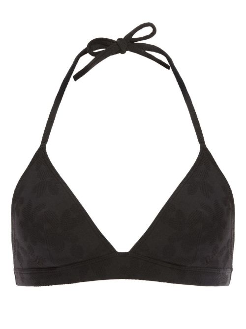 Folie triangolo senza ferretto per bikini, nero