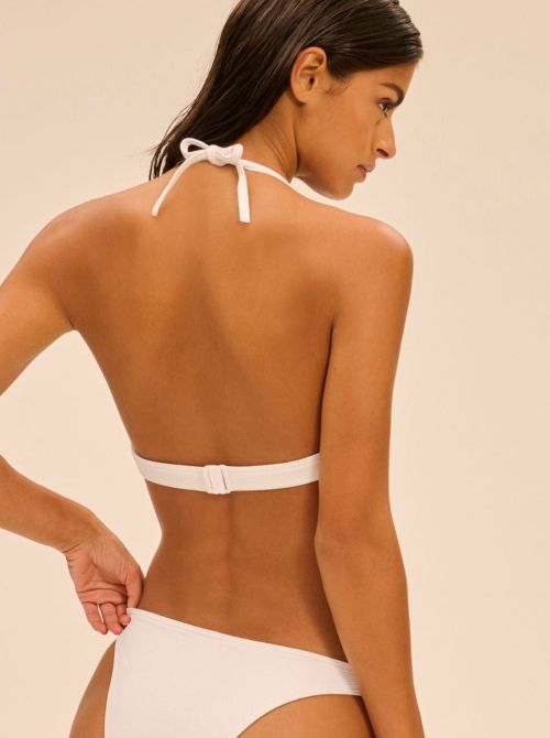 Folie triangolo senza ferretto per bikini, bianco