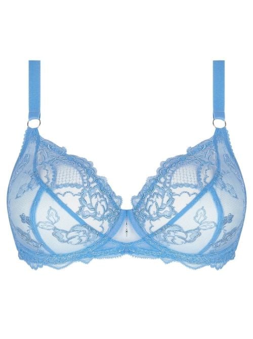 Sublime en Dentelle reggiseno a balconcino 3/4, azur sublime