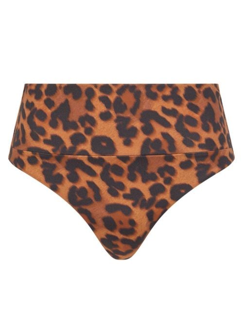 Sauvage slip per bikini altezza regolabile, Wild Leopard