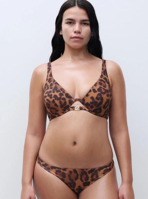 Sauvage slip per bikini, leopard