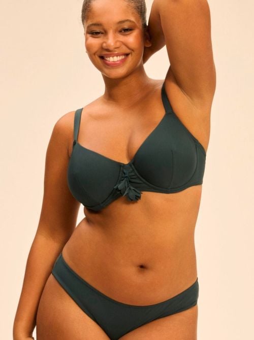 Miracle reggiseno per bikini coppe profonde, verde