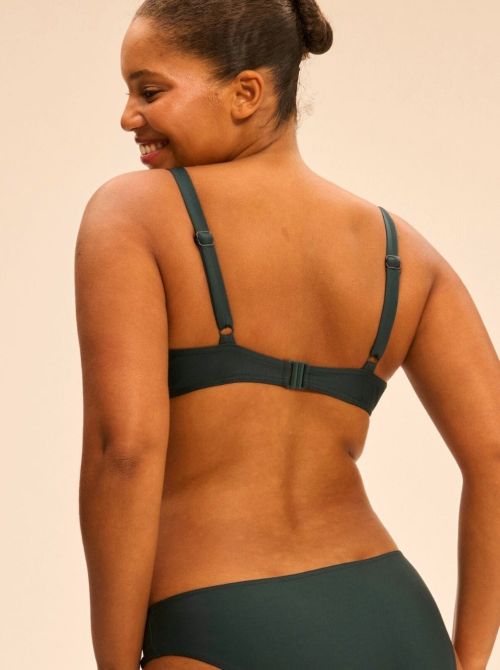 Miracle reggiseno per bikini coppe profonde, verde