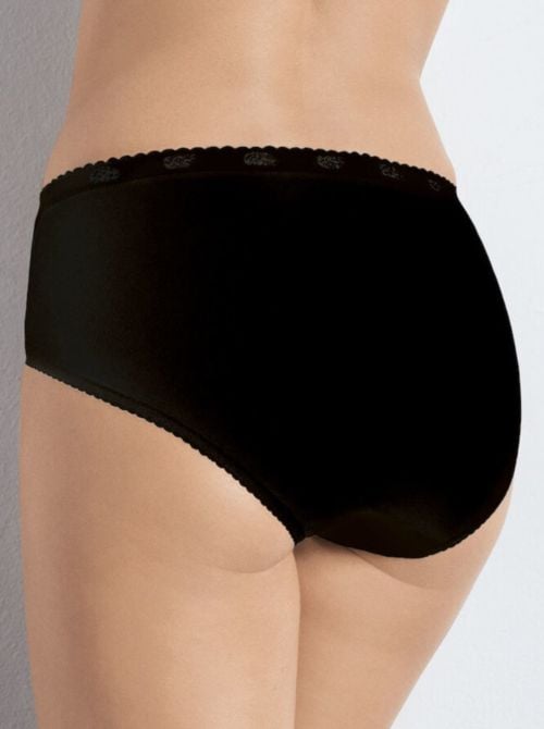 Chic Midi confezione da 4 slip, nero