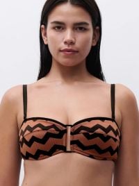 Totem reggiseno per bikini con ferretto, Hypnotic Earth