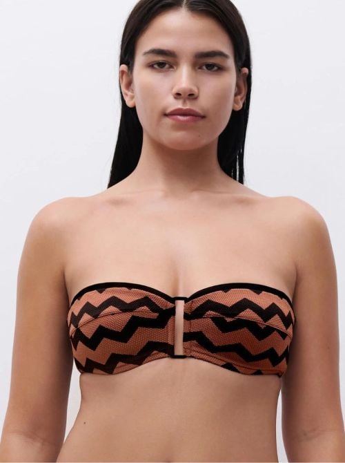 Totem reggiseno per bikini con ferretto, Hypnotic Earth
