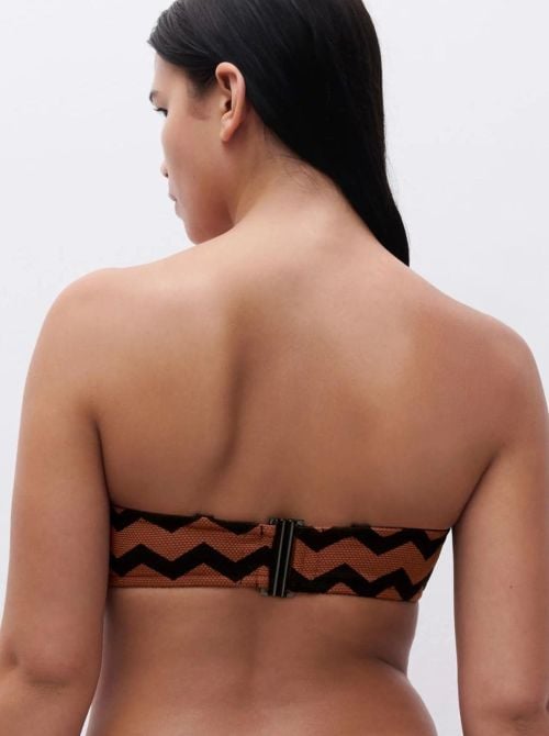Totem reggiseno per bikini con ferretto, Hypnotic Earth