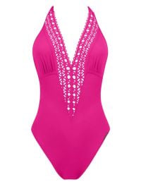 Ajourage Couture costume intero senza ferretto,fuxia