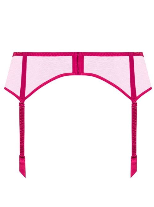 Splendeur Soie reggicalze, splendeur carmin