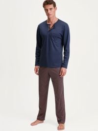 Relax Choice pigiama interlock a serafino