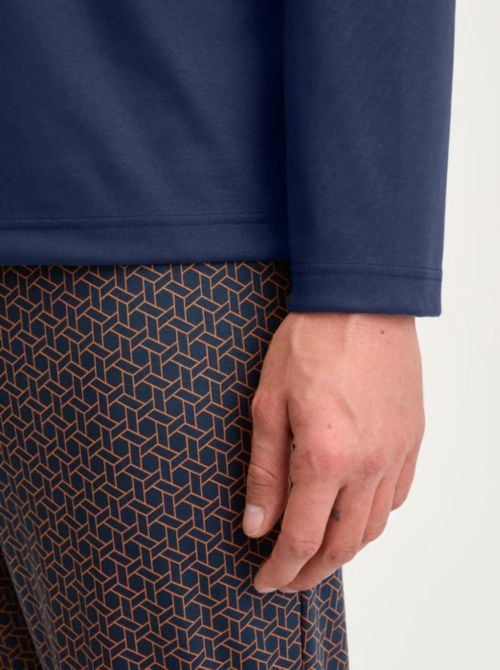 Relax Choice pigiama interlock a serafino