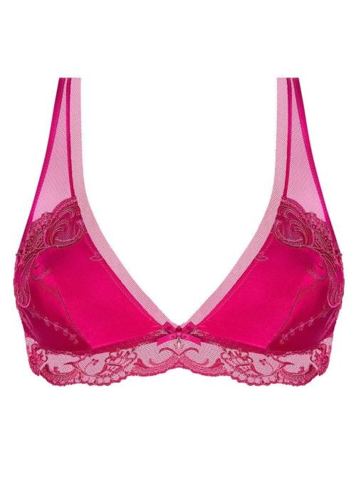 Splendeur Soie reggiseno senza ferretto, splendeur carmin