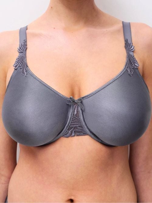 Hedona Reggiseno preformato con ferretto, ardesia