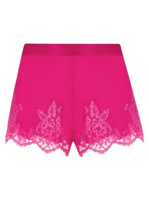 Splendeur Soie short in seta, splendeur carmin