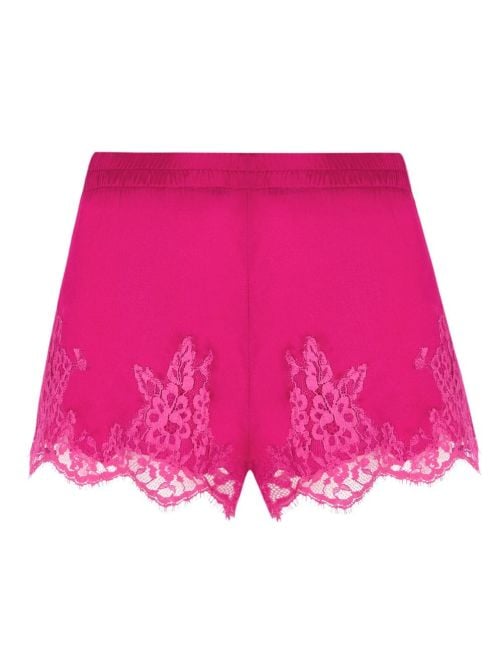 Splendeur Soie short in seta, splendeur carmin